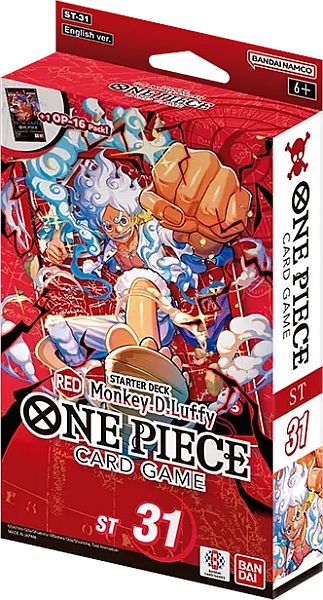 One Piece Card Game: ST31 Starter Deck - Red Monkey.D.Luffy