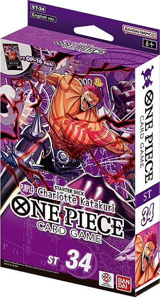 One Piece Card Game: ST34 Starter Deck - Purple Katakuri
