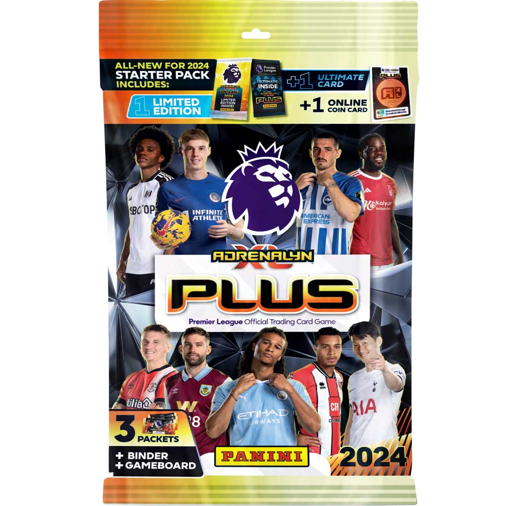Panini Adrenalyn XL Premier League 2024 PLUS Starter Pack - Fotbollskort
