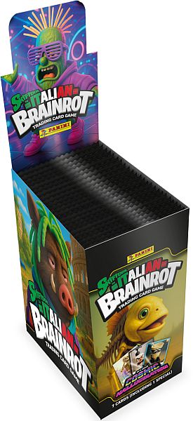 Lamincard Italian Brainrot Panini TCG Vol 2 Cosmic Hallucination Booster Box (24 paket)