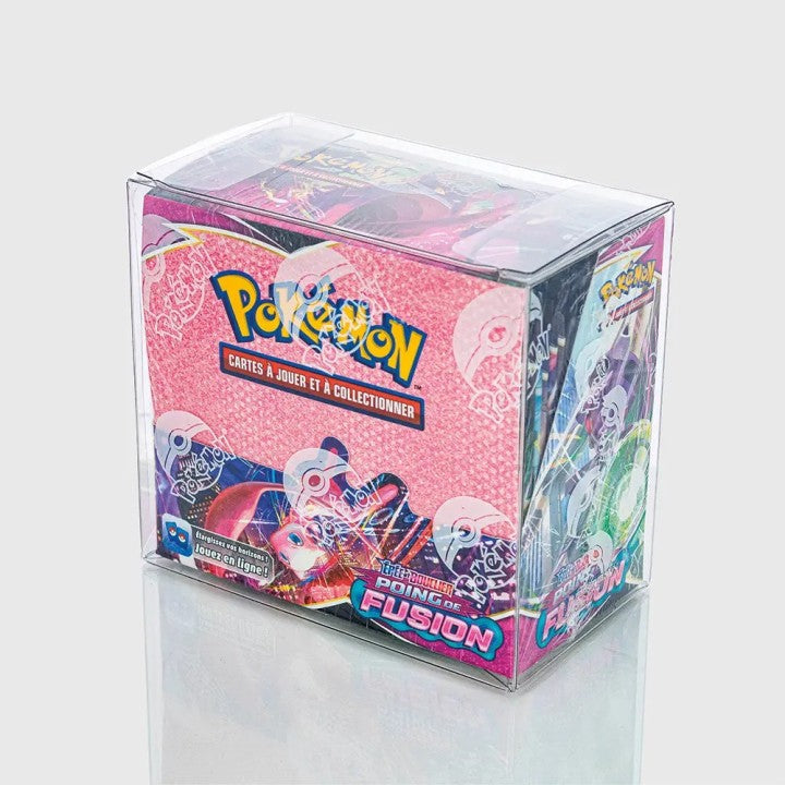 Phoenix Shield: Pokemon Booster Box Crystal Box Protection 99% UVR (6-Pack)