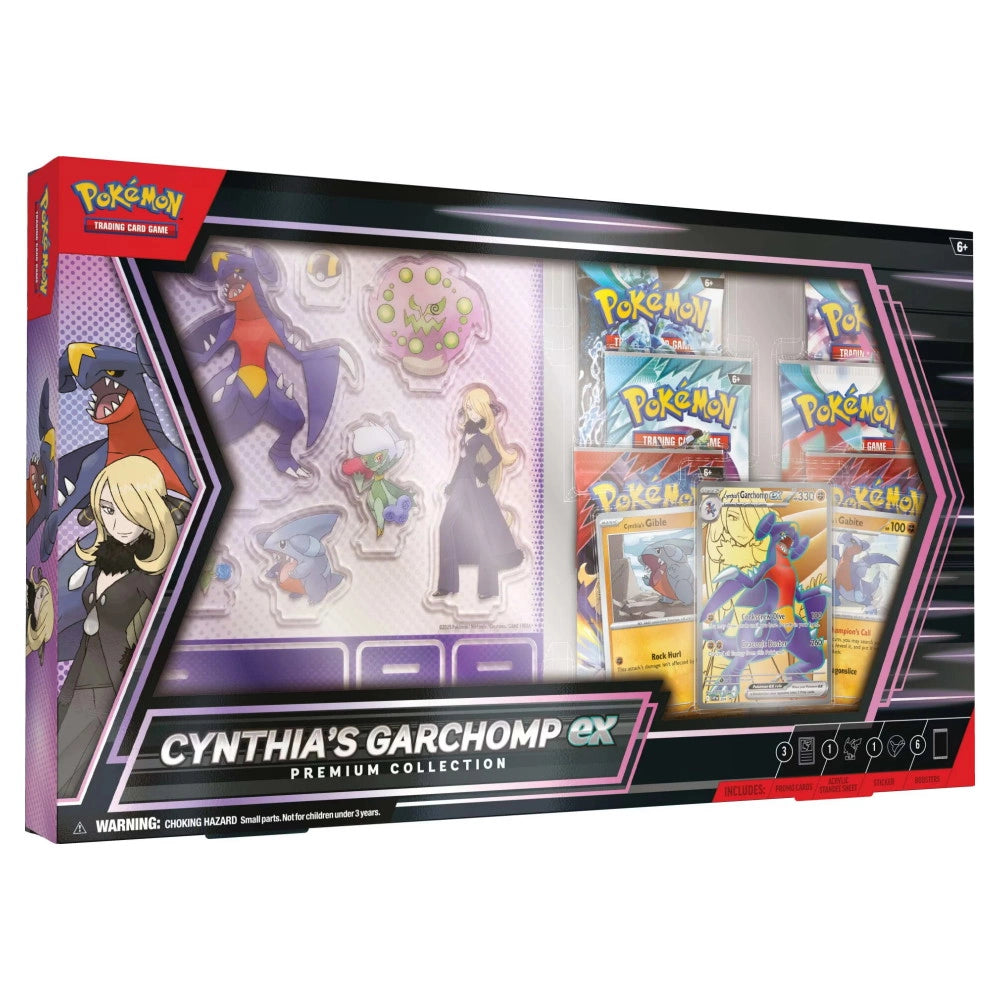 Pokemon Cynthia's Garchomp EX Premium Collection