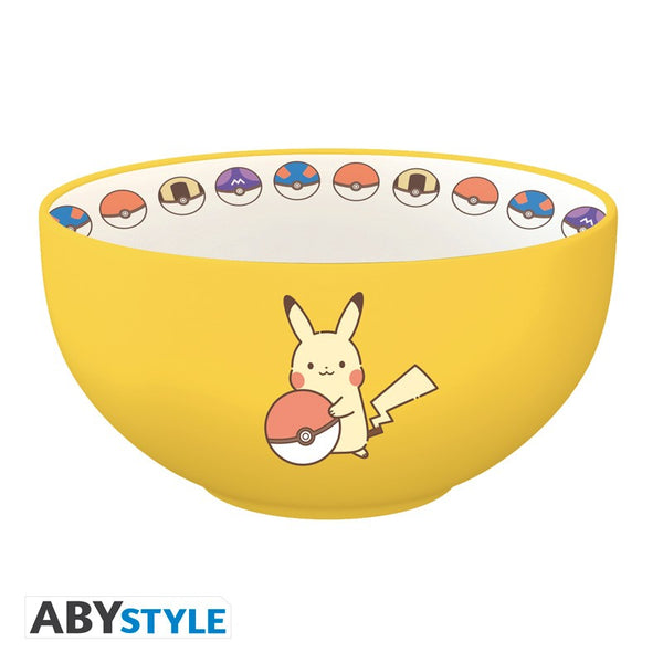 Pokemon skål 600 ml - Pikachu Electric Type