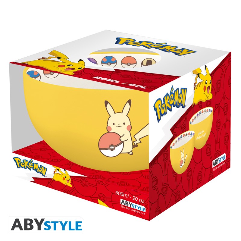 Pokemon skål 600 ml - Pikachu Electric Type