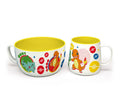 Pokemon Frukost Set Mugg + Skål - Pikachu & Kanto Starter