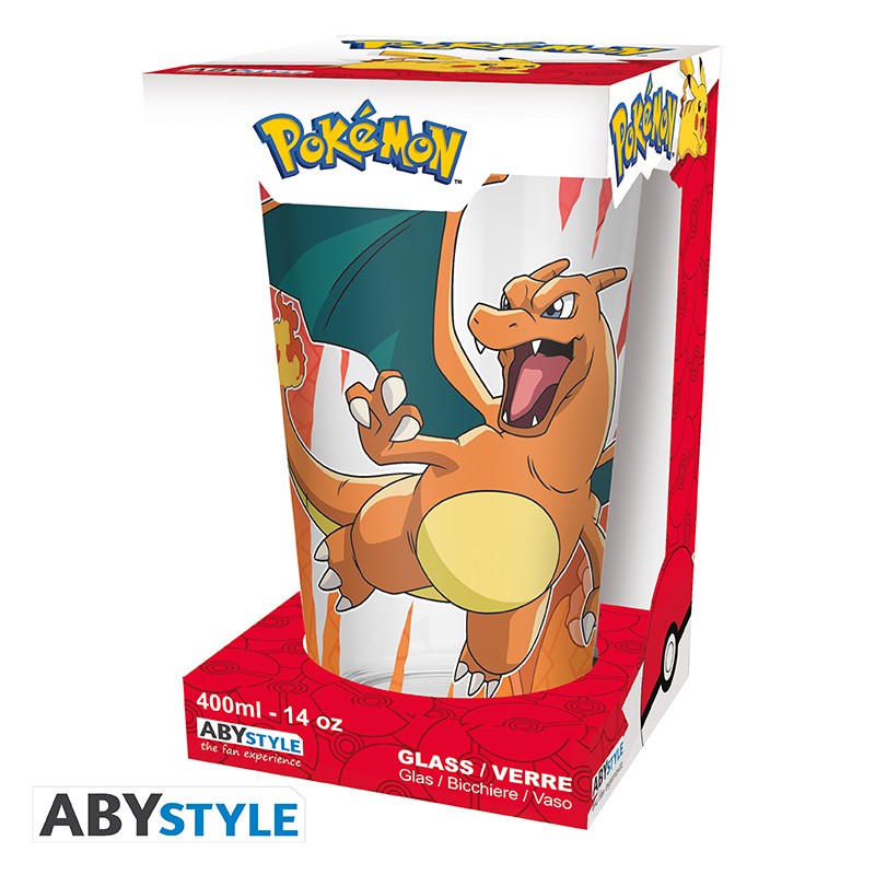 Pokemon Glas – Premium Charizard (400 ml)