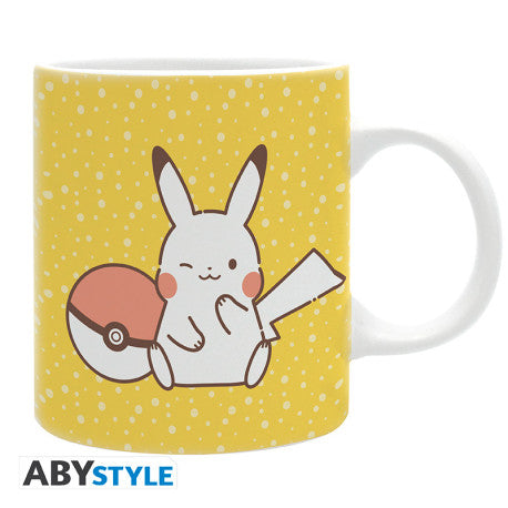 Pokemon mugg 320 ml - Pikachu electric type