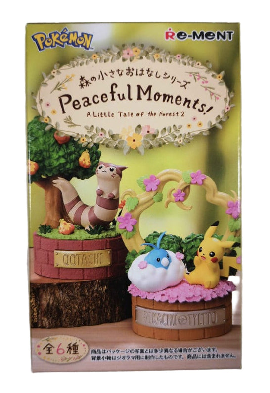 Re-Ment Pokemon Peaceful Moments A Little Tale of the Forest Series 2 Figure Collection Complete Box (6st)