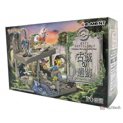 Re-Ment Pokemon Diorama Collection - Old Castle Ruins Figure Collection figure