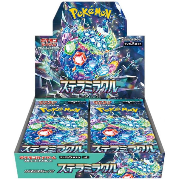 Pokemon Scarlet & Violet: Stellar Miracle Booster Box Display (Japansk)