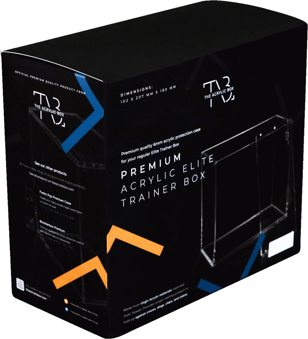 The Acrylic Box - Premium Case for Pokemon Elite Trainer Box (ETB)