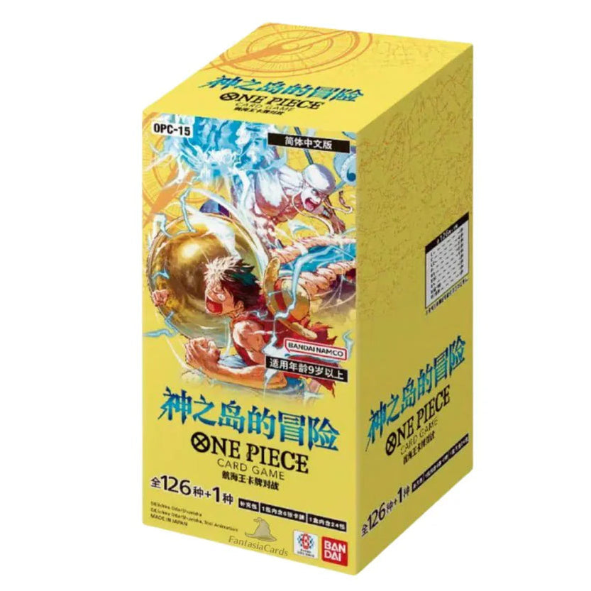 One Piece Card Game: Adventure on KAMI’s Island [OP-15] Booster Box (Japansk version)