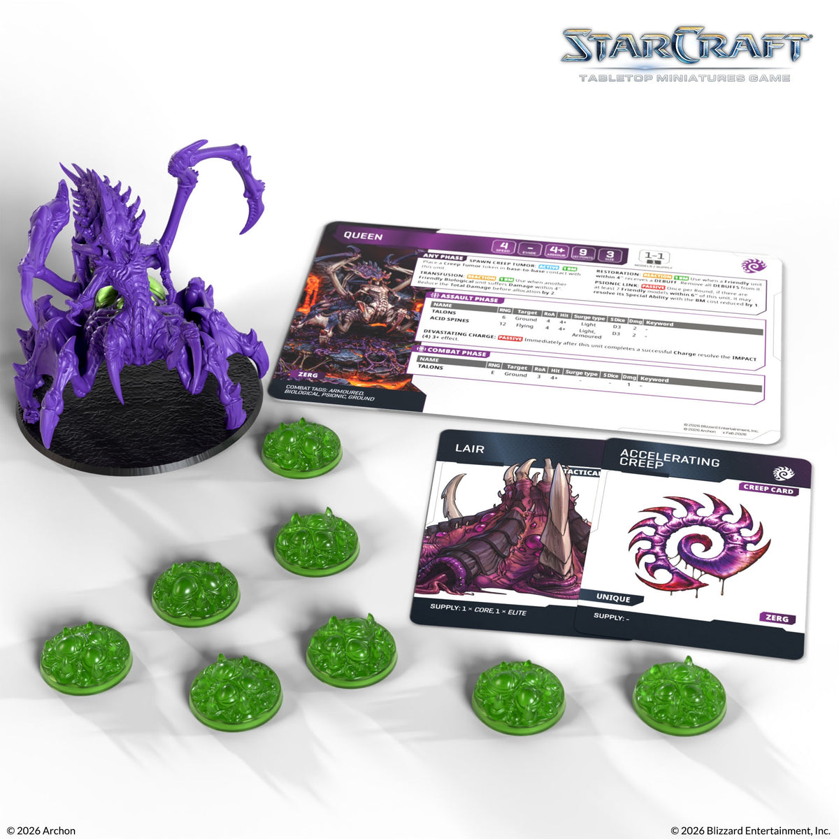 Archon Studio - Starcraft TMG: Zerg Expansion Set: Queen