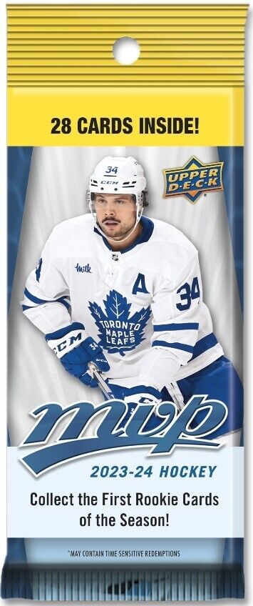 Upper Deck NHL MVP 2023-24 Mass Fat Pack (28 kort)