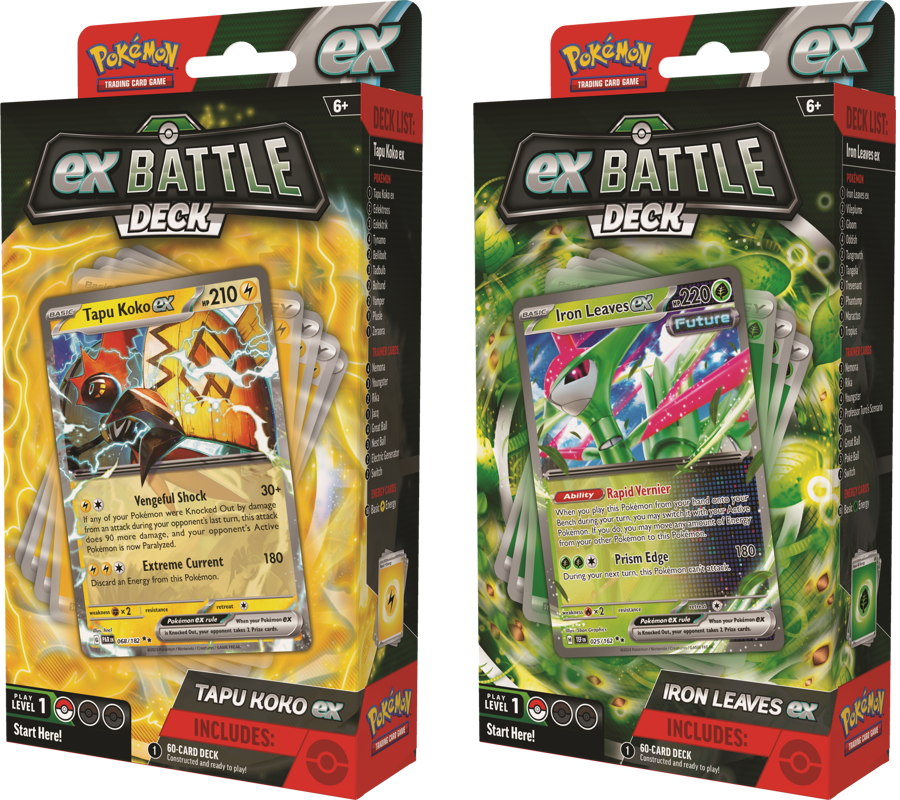 Pokemon TCG: EX Battle Deck - Tapu Koko EX / Iron Leaves EX