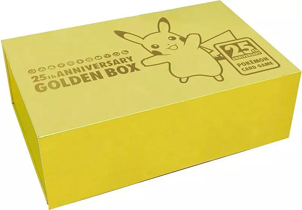 Pokemon T-Chinese Card 25th Anniversary Collection Golden Box