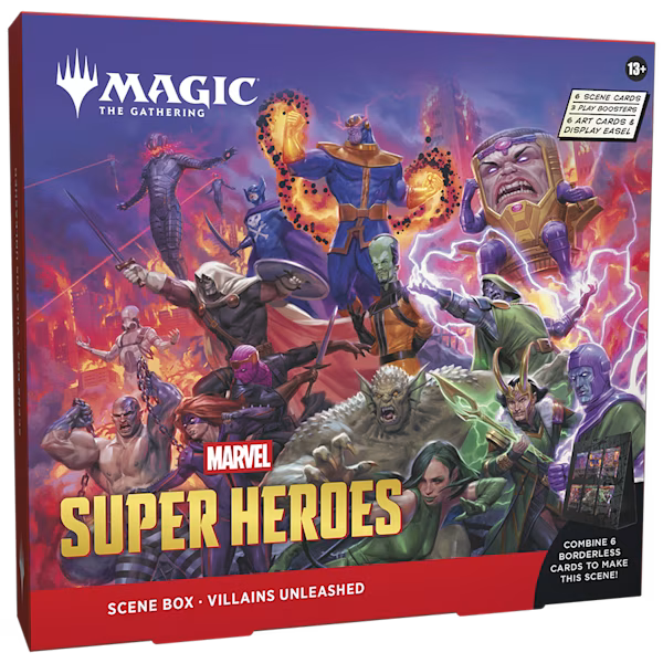 Magic: The Gathering Marvel Super Heroes Scene Box