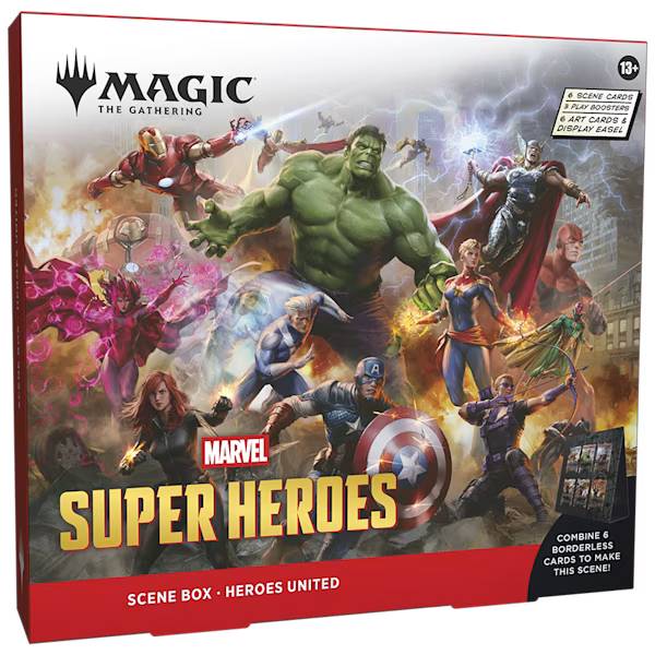 Magic: The Gathering Marvel Super Heroes Scene Box