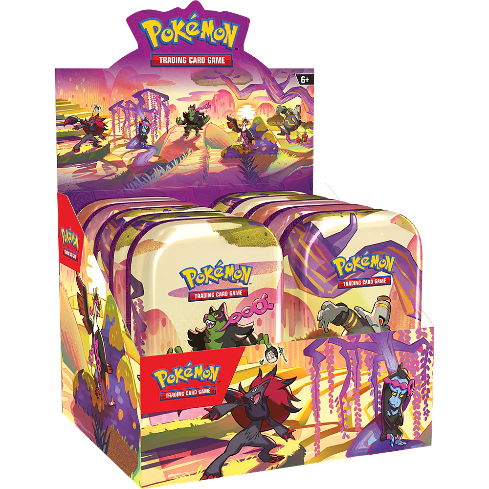 Pokemon Shrouded Fable Mini Tin Display (10st tins)