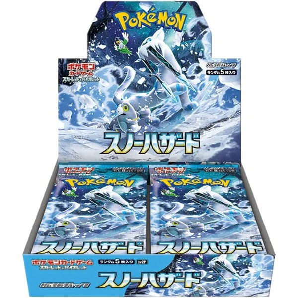 Pokemon Scarlet & Violet: Snow Hazard Booster Box (Japansk - sv2P)