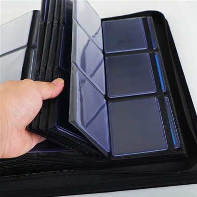Rebinder Toploader Zipped 9-Pocket Binder (216 fickor)
