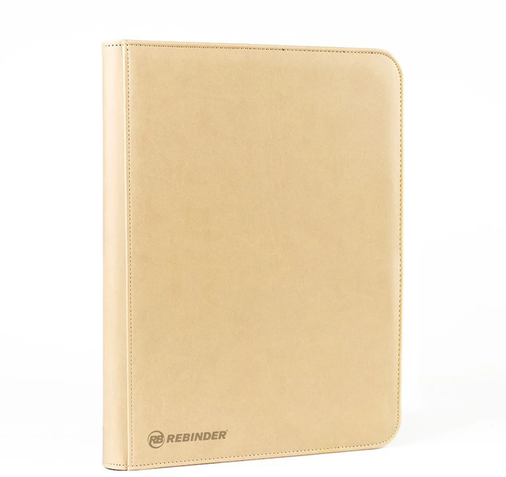 Rebinder Toploader Zipped 9-Pocket Binder (216 fickor)