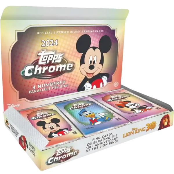 Topps Chrome Disney 2024 - Hobby Box