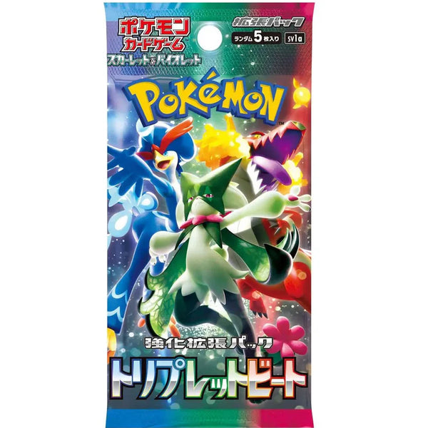 Pokemon Scarlet & Violet: Triplet Beat Booster (Japansk - sv1a)