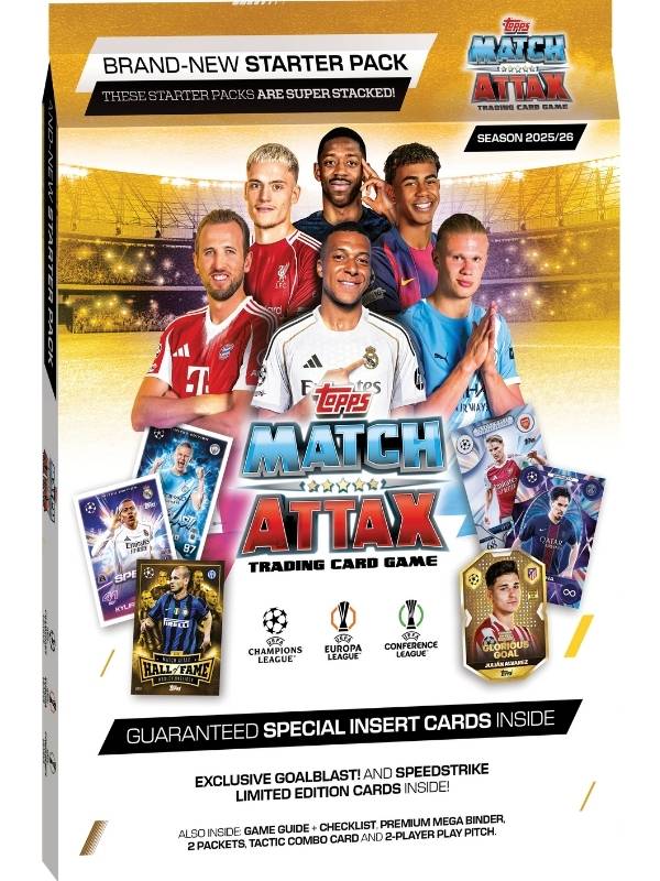 Topps Match Attax UEFA Champions League 25/26 Starter Pack