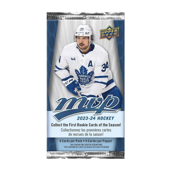 Upper Deck NHL MVP Hockey Retail Pack 2023-24 Booster