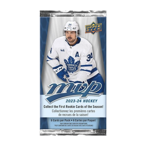 Upper Deck NHL MVP Hockey Retail Pack 2023-24 Booster