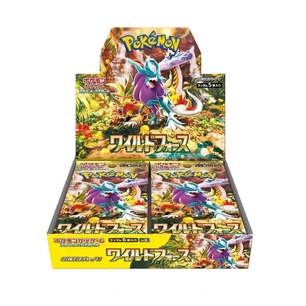 Pokemon Scarlet & Violet: Wild Force Booster Box Display (Japansk)