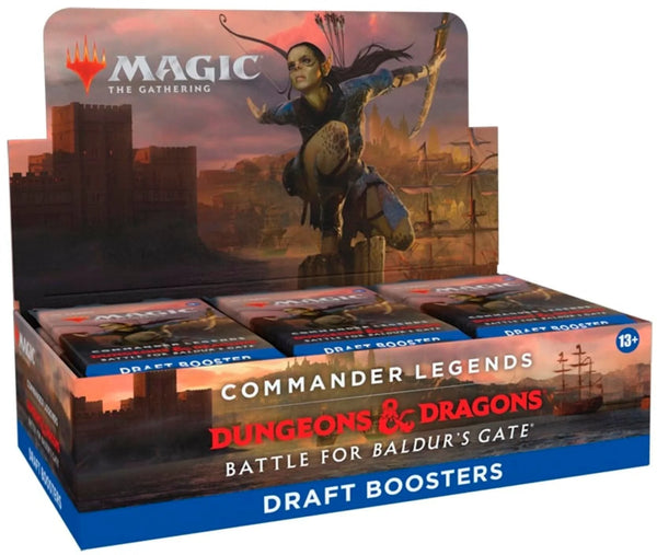 Magic The Gathering Battle for Baldurs Gate Draft Booster Box Display (24 boosters)