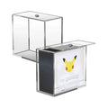 Evoretro Premium Acrylic Display Case for Pokemon Elite Trainer Box with Sliding Lid