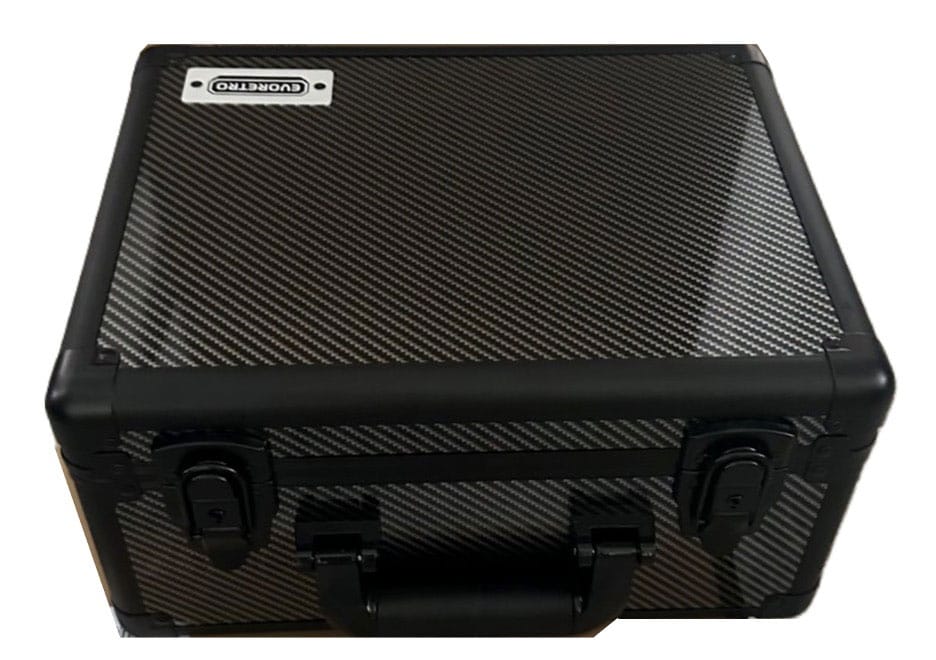 Evoretro Trading Card Suitcase Small - Silver/Gray