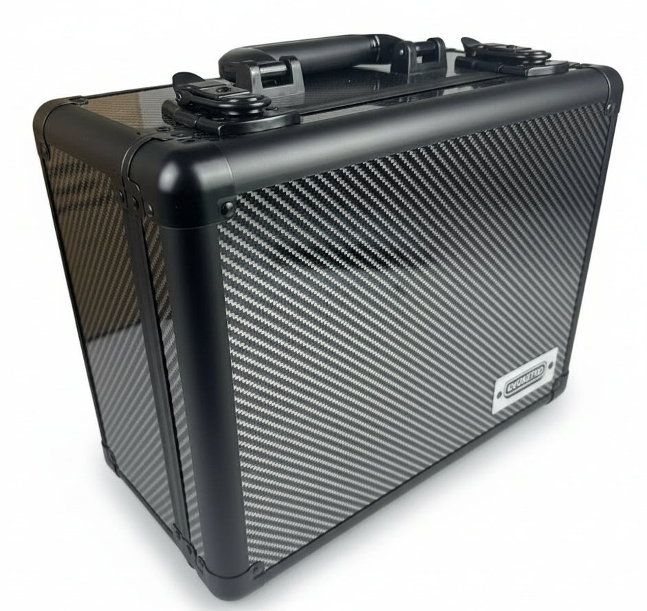 Evoretro Trading Card Suitcase Small - Silver/Gray