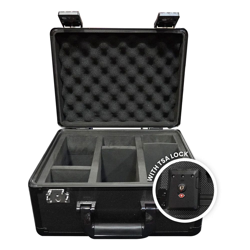 Evoretro Trading Card Suitcase Black Small (90 slabs)