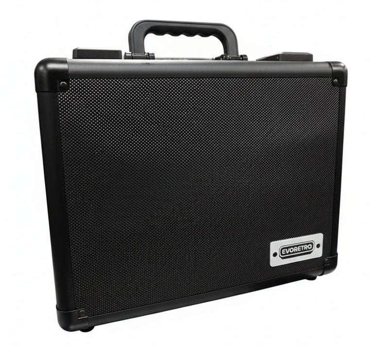 Evoretro Trading Card Suitcase Black Small (90 slabs)