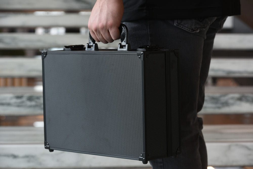 Evoretro Trading Card Suitcase - Svart