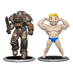 Fallout Mini Figures 2-Pack Set Raider & Vault Boy (Strong)