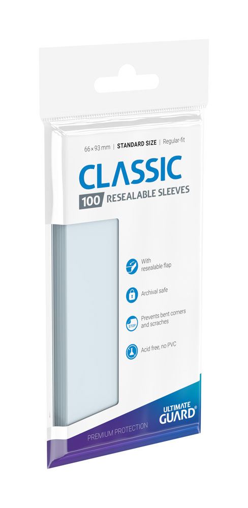 Ultimate Guard Classic Sleeves Standard Size (100st) - Resealable