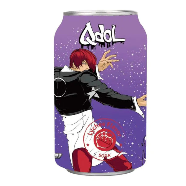 QDOL The King Of Fighters (Iori Yagami) - Litchismak Läsk Soda 330ml