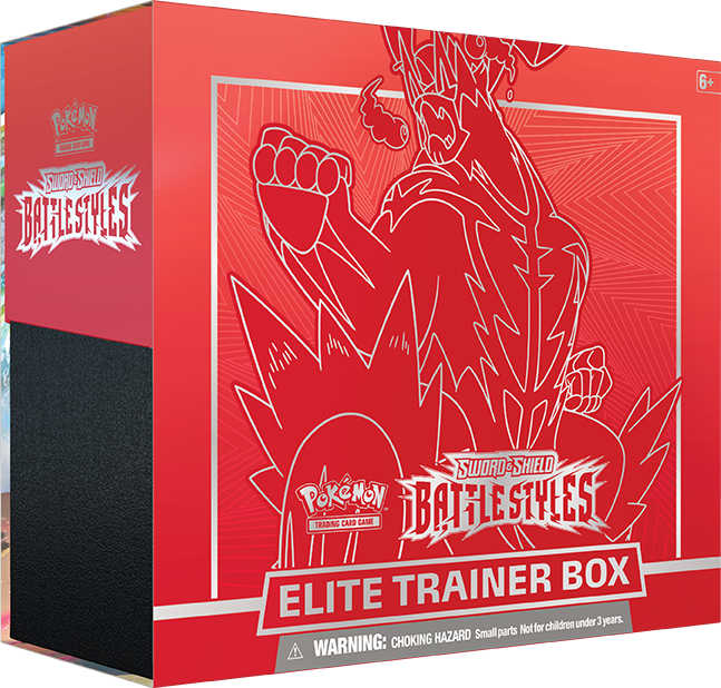 Pokemon Sword & Shield 5 Battle Styles Elite Trainer - Röd