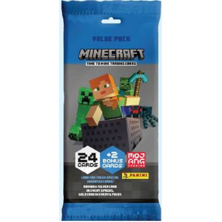 Panini Minecraft - Series 2 Time to Mine Trading Cards - Value Pack