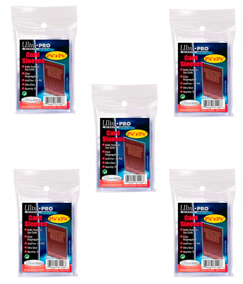 Ultra Pro Standard Sleeves - Regular Soft Card (Penny Sleeves)
