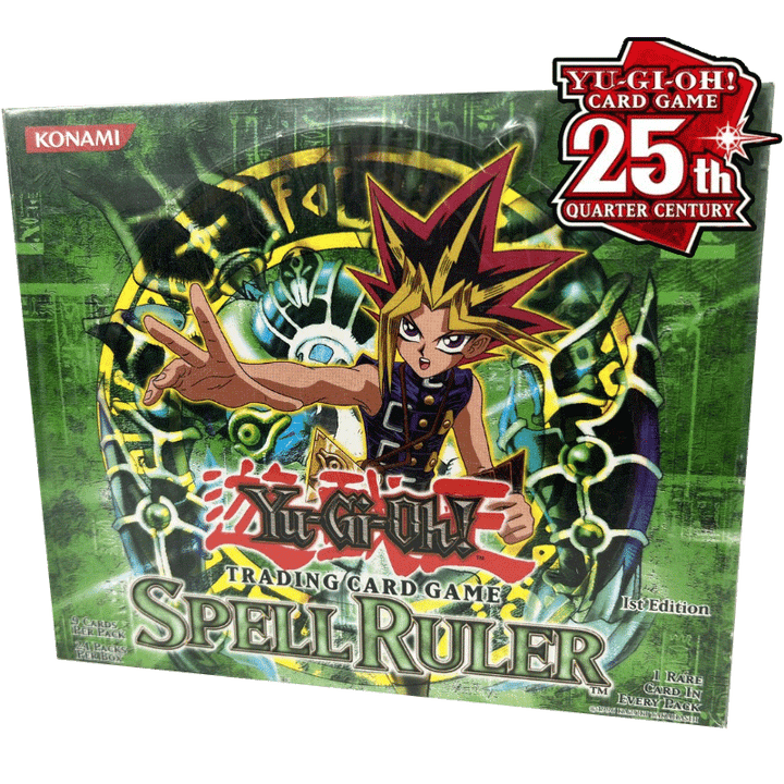 Yu-Gi-Oh! 25th Anniversary Edition - Spell Ruler Display (24 Packs ...