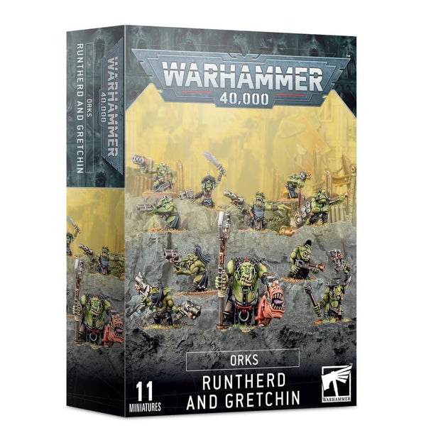 Warhammer 40K - Orks: Runthed and Gretchin