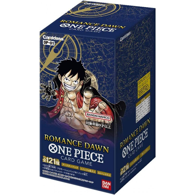 One Piece Card Game: Romance Dawn [OP-01] Booster Box (Japansk version)
