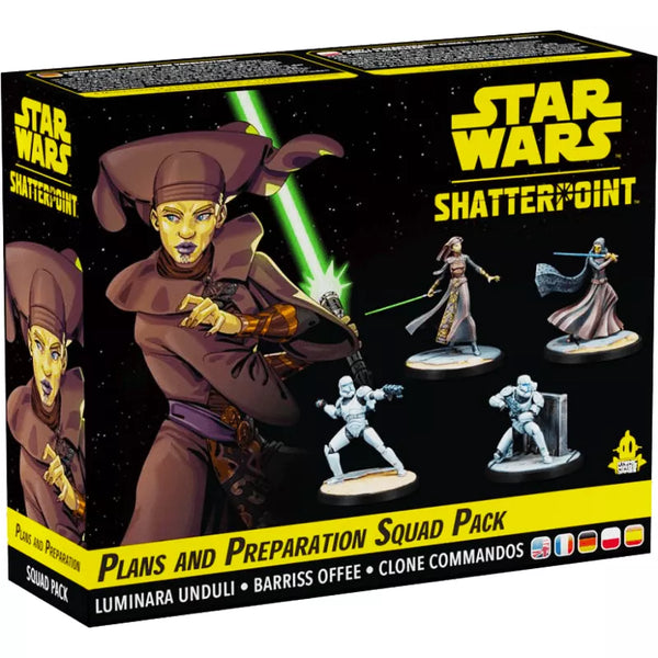 Star Wars - Shatterpoint - Plans and Preparation General Luminara Unduli Squad Pack