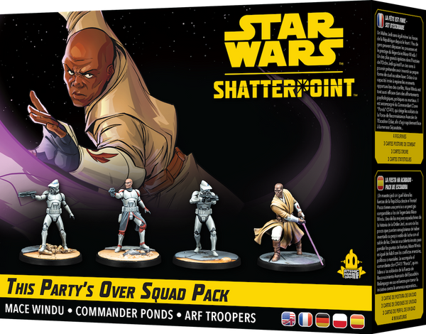 Star Wars - Shatterpoint - This Party's Over: Mace Windu Squad Pack